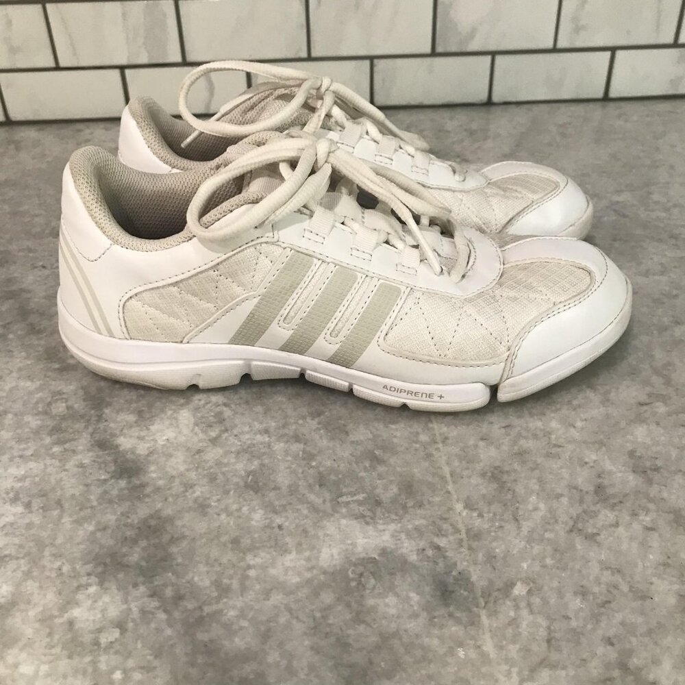 Adidas Shoes Womens Size 5.5 White Adiprene Athletic Mesh Lace Up Comfort 2022